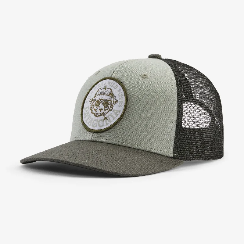 best deep-diving jerkbaits for pike Patagonia Take a Stand Trucker Hat - Wild Grizz/Sleet Green best deep-diving jerkbaits for pike Patagonia Take a Stand Trucker Hat - Wild Grizz/Sleet Green
