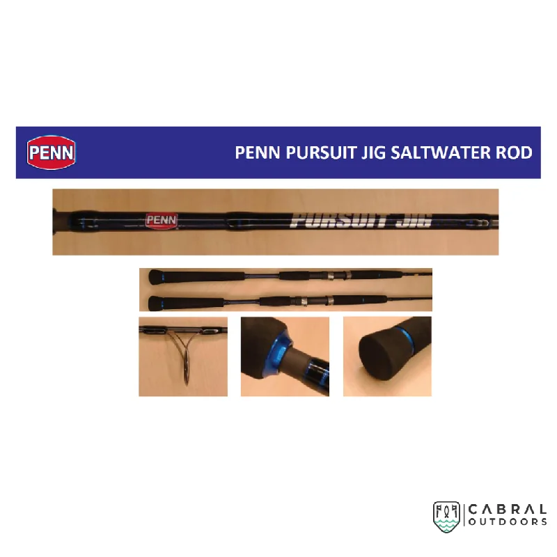 best fluorocarbon-coated monofilament lines Penn Pursuit 6ft Spinning Jigging Rod