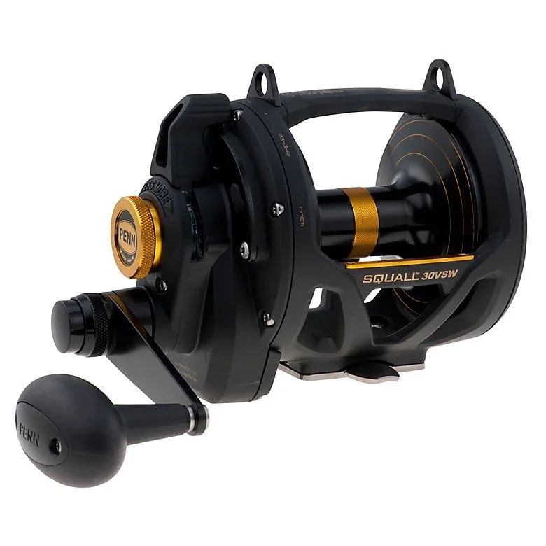 tournament-grade bass fishing gear Penn Squall Overhead Reels