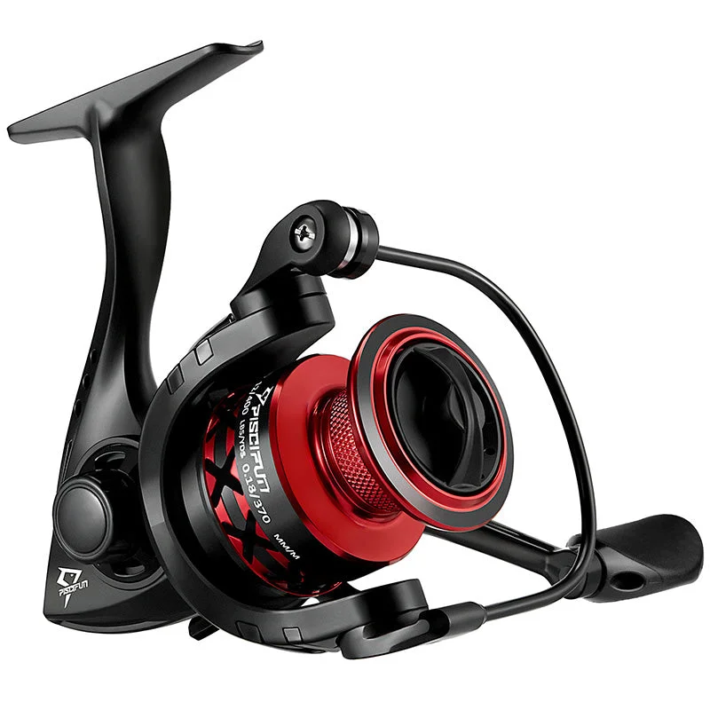 best fishing reel grease and oil Piscifun® Flame Spinning Reel Red & Blue Fishing Reel