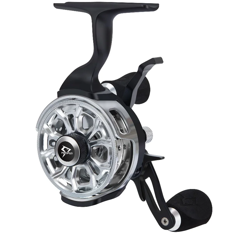 heavy-duty fishing swivels Piscifun® ICX Carbon Ice Fishing Reel