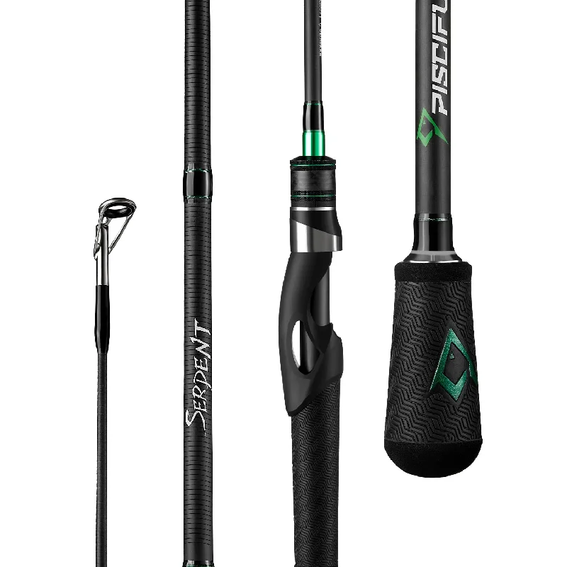 circle hooks for catfish Piscifun® Serpent Spinning Rod Two Pieces