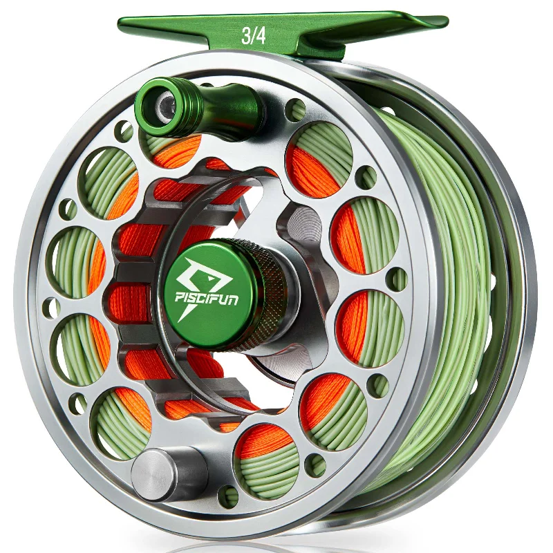 fly fishing leaders and tippets Piscifun Sword Fly Fishing Reel, CNC-Machined Aluminum Alloy Fly Reel fly fishing leaders and tippets Piscifun Sword Fly Fishing Reel, CNC-Machined Aluminum Alloy Fly Reel