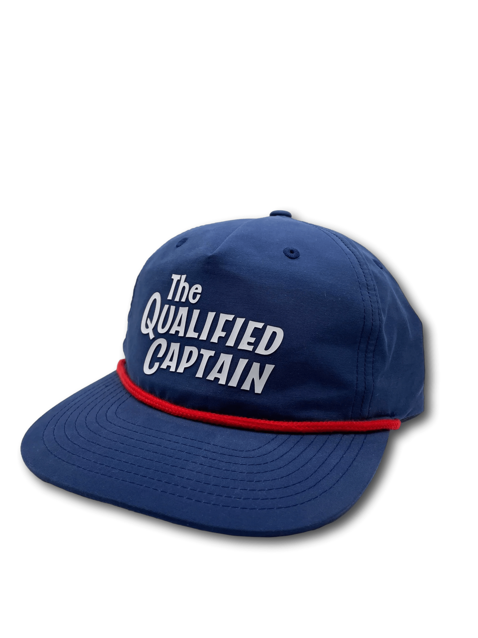 best saltwater jigging rods Qualified Captain Script Logo Hat