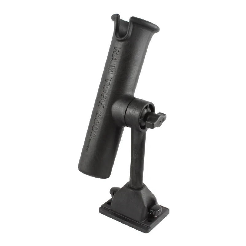 tournament-grade bass fishing gear RAM® Tube™ Fishing Rod Holder with Deck Track Base