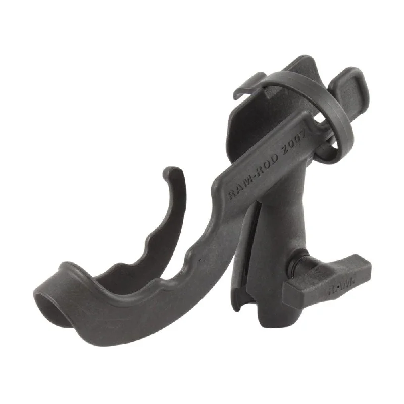 big game fishing hooks heavy duty RAM Mount RAM-ROD 2007 Fishing Rod Holder w/Single Socket f/1.5" Diameter Ball Bases [RAP-340NB]
