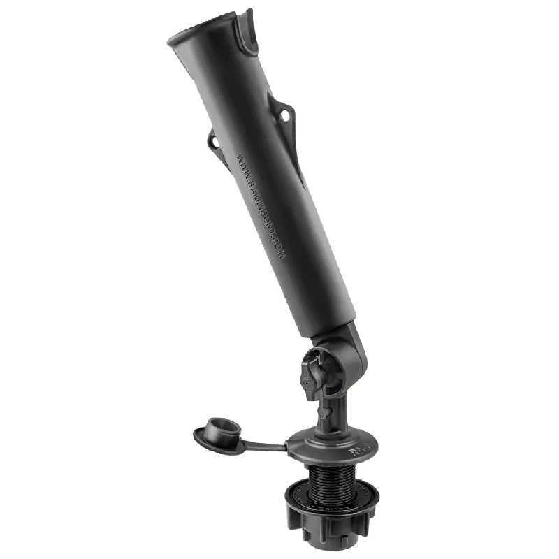 soft plastic grubs for panfish RAM Mount RAM Tough-Tube Fishing Rod Holder w/3" Length Spline Post  Round Flush Mounting Base [RAP-394-SSFMTU]