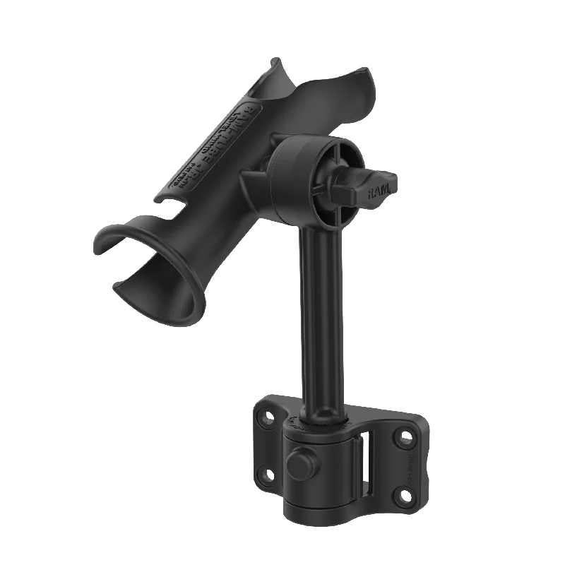 telescopic baitcasting rods RAM® Tube Jr.™ with RAM® Universal Adapt-A-Post™ Bulkhead Base telescopic baitcasting rods RAM® Tube Jr.™ with RAM® Universal Adapt-A-Post™ Bulkhead Base