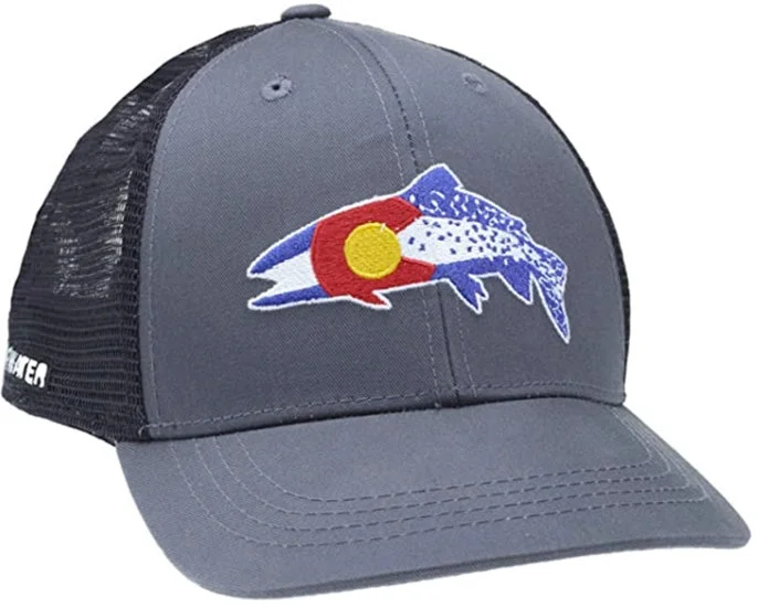 automatic fishing rod holders Rep Your Water Colorado Clarkii Hat Grey/Black