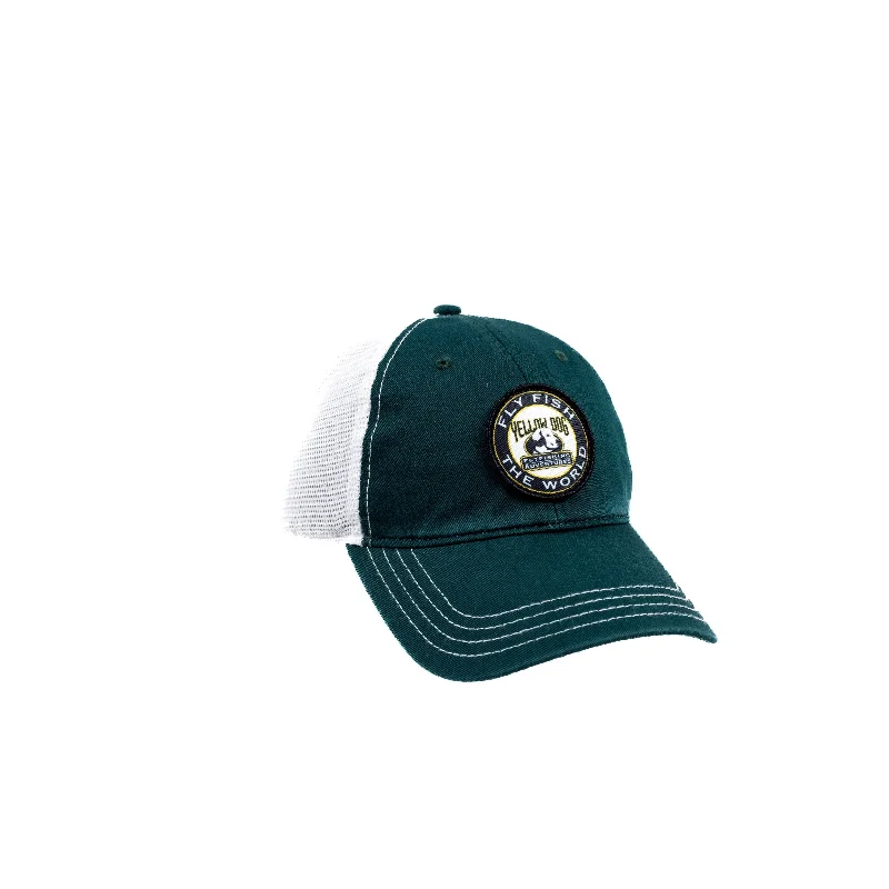 fly fishing tippet and leader Yellow Dog Trucker Dark Green/White