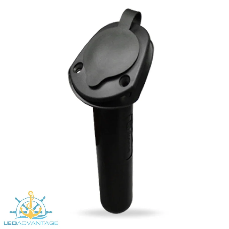 GPS fish finders cheap Rod Holder - Large Oval Head & Sealing Cap (Black)