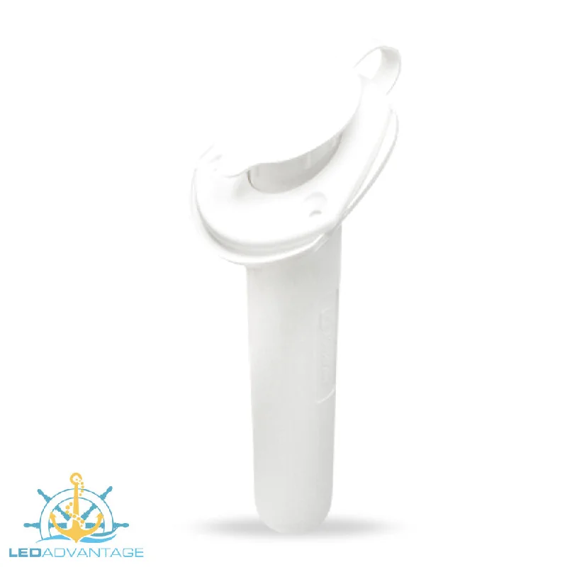 saltwater fishing tackle online Rod Holder - Large Oval Head & Sealing Cap (White)