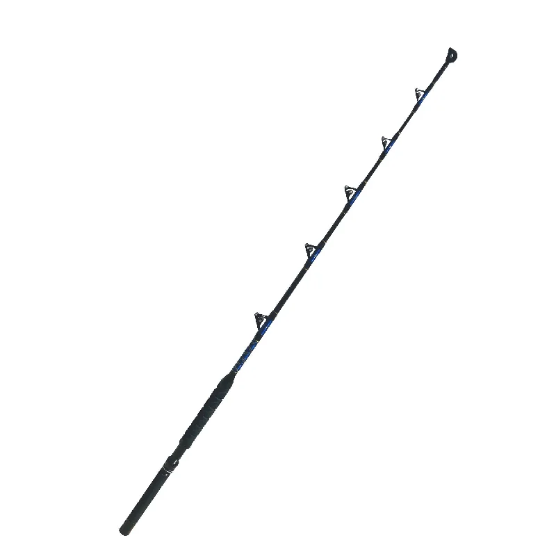 long-distance surf fishing reels Black & Blue Roller Guide Boat Rod