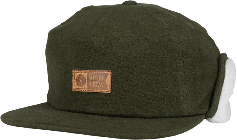 heavy-duty deep-sea jigging rods Salty Crew 5 Panel Trapper Hat