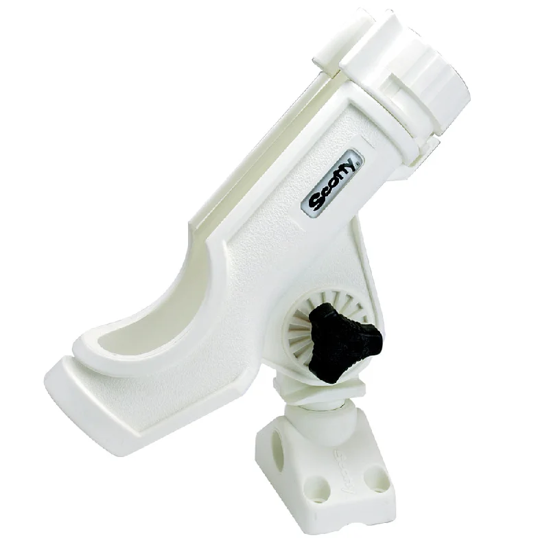 floating dry bags for kayak fishing Scotty Powerlock Rod Holder White w/241 Side/Deck Mount [230-WH]