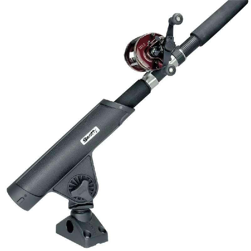 quick-dry fishing shorts with multiple pockets Scotty Rodmaster II Rod Holder w/241 Deck/Side Mount - Black [350]