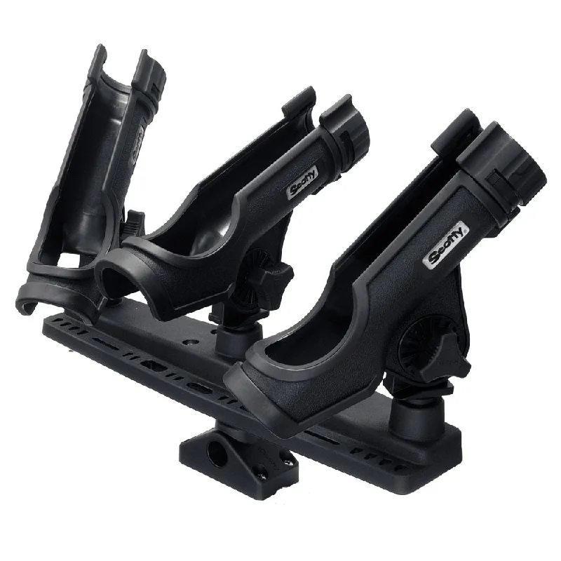 top-rated saltwater jigging lures Scotty Triple Rod Holder w/3 230 Power Lock Rod Holders [256]