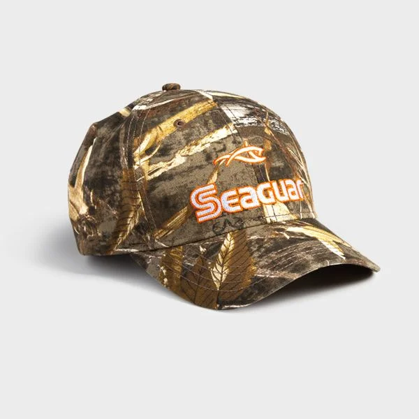 fishing rod holders for boats Seaguar Logo Max 5 Camo Hat