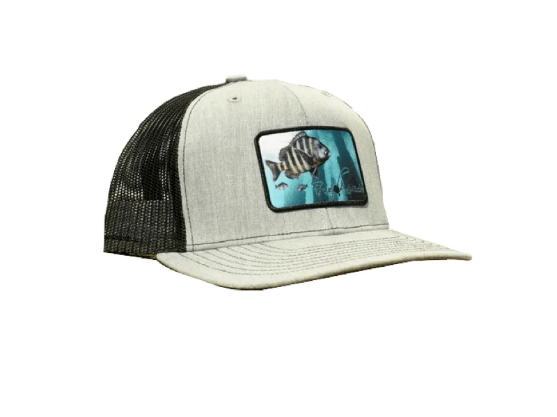 best paddle tail swimbaits Sheepshead Trucker Hat | Reel Addicts
