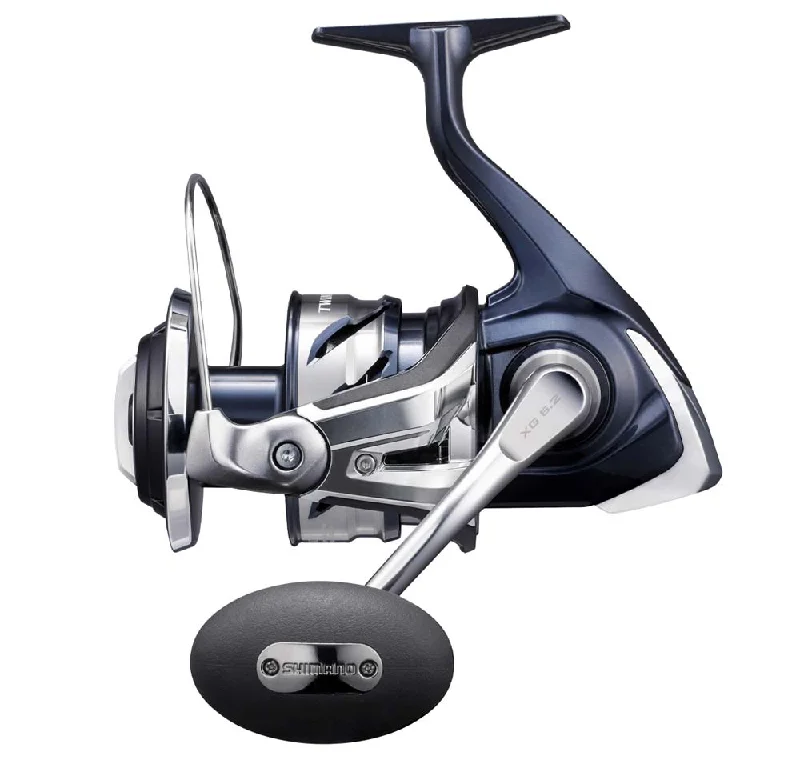 high-drag power baitcasting reels Shimano Twin Power SW Spin Reels + Gift