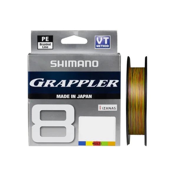 insulated waterproof fishing gloves Shimano Grappler 8 Premium PE Braided Line | 300Mt / 320Yd | Multicolour |