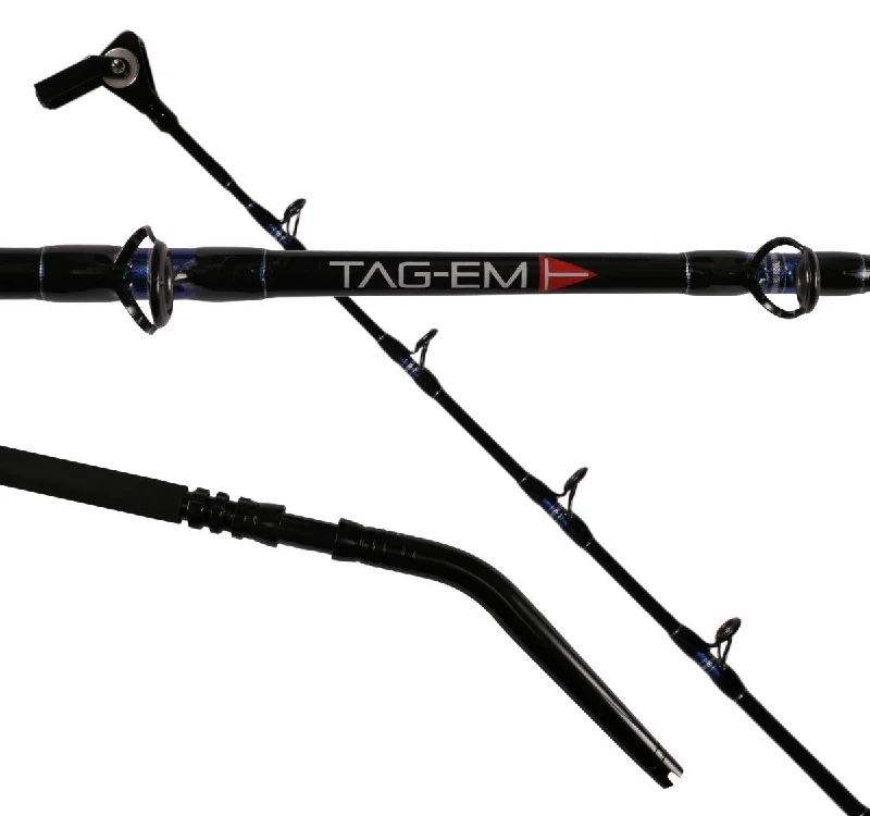 premium pike fishing spinnerbaits Shimano Tag-Em 80lb Deep Drop Electric Reel Rod