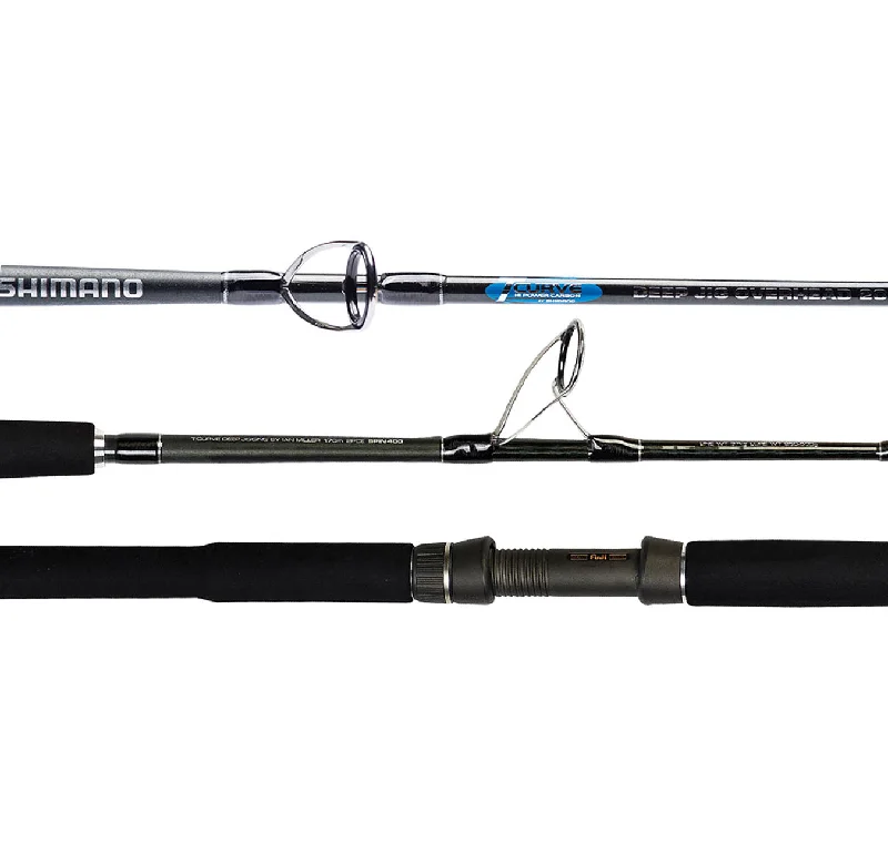 heavy-duty ice fishing sleds Shimano TCurve Deep Jig Rods