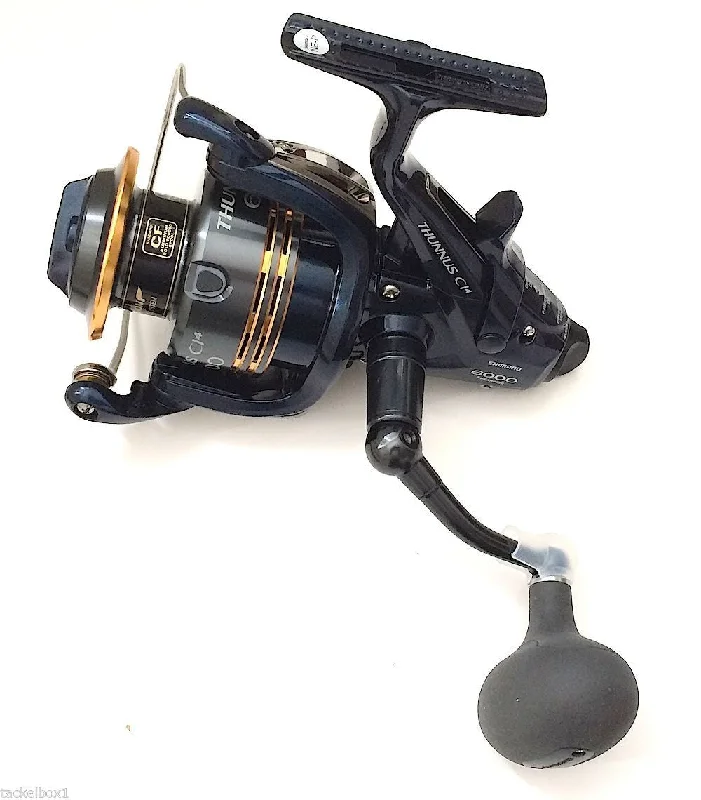 retractable fishing nets lightweight Shimano Thunnus CI4 TU-4000CI4 Spinning Reel
