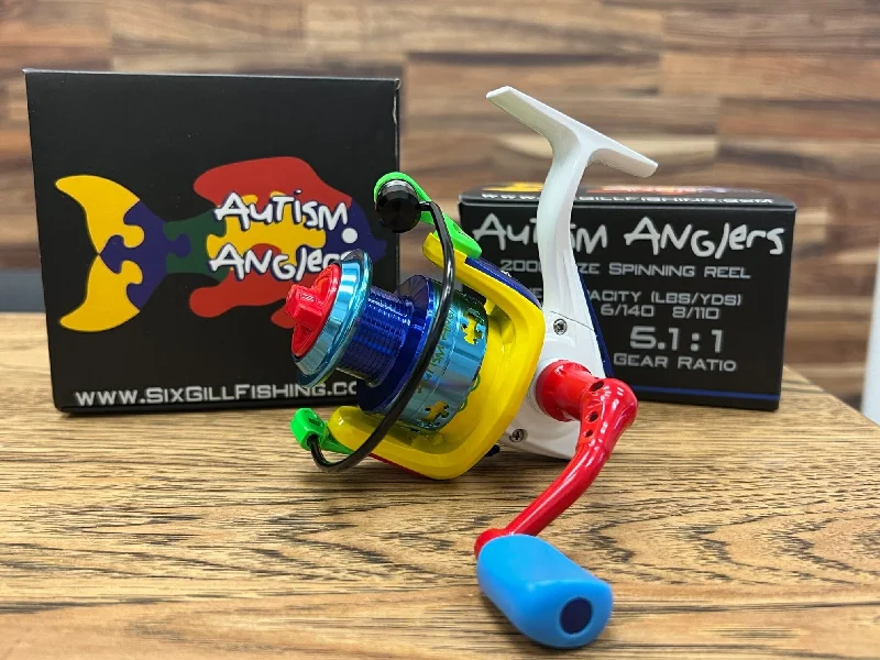 spinning vs baitcasting reels Sixgill Fishing - Autism Anglers Spinning Reel