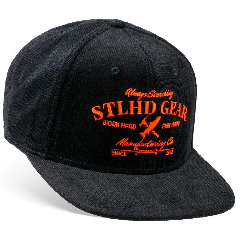 Shimano fishing reels on sale STLHD Grindstone Flat Bill Corduroy Trucker