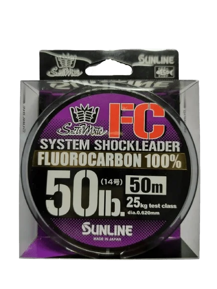 micro jigs for crappie fishing Sunline Saltimate System FC Shock Leader | 50Mt / 55Yd | Clear | micro jigs for crappie fishing Sunline Saltimate System FC Shock Leader | 50Mt / 55Yd | Clear |