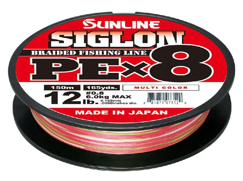 insulated live bait coolers Sunline Siglon PEx8 Multi Colour Braid 100lb 250m Spool