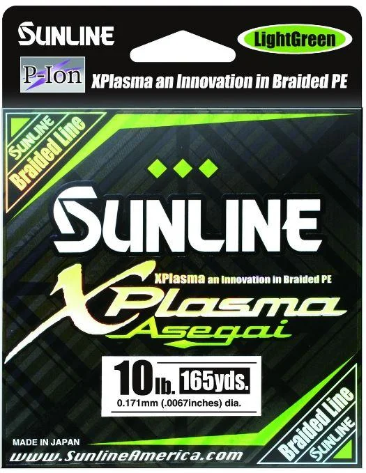 electric fish scaler waterproof Sunline X Plasma Asegai Braid 300m Spools