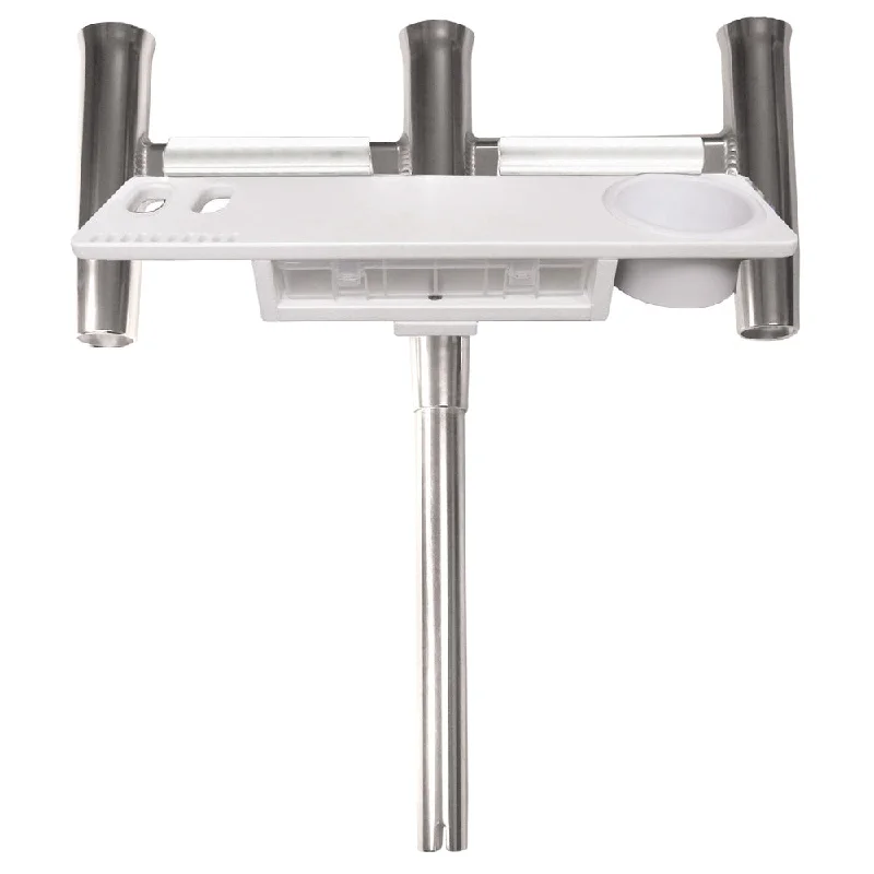 waterproof floating tackle box TACO Deluxe Trident Rod Holder Cluster Straight [F31-0780BXY-1]