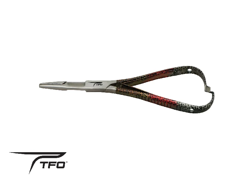 trolling bait rigs for sale TFO Mitten Scissor Clamp With Fish Print Handles