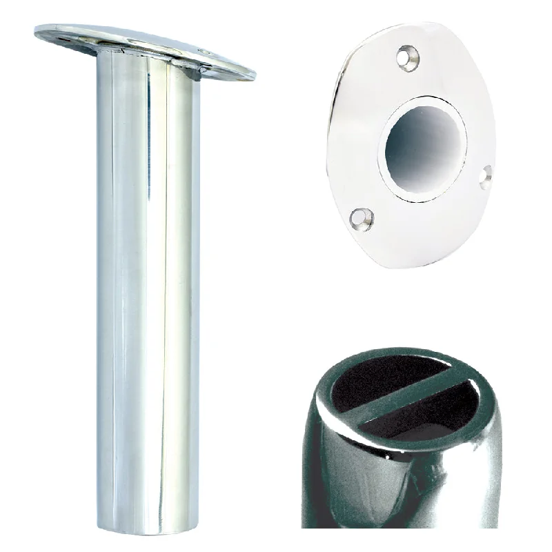 fishing tackle wholesale suppliers Tigress Oval Head SS Gunnel Mount Rod Holder - 15 degree - 9in fishing tackle wholesale suppliers Tigress Oval Head SS Gunnel Mount Rod Holder - 15 degree - 9in