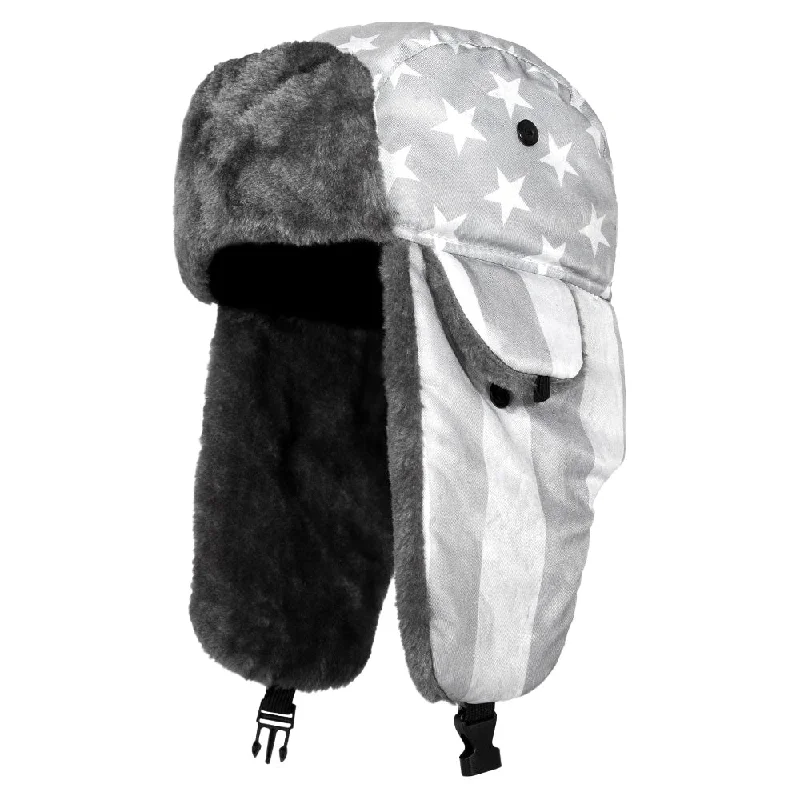 musky fishing lures best-rated Trapper Hat | Ghost American Flag