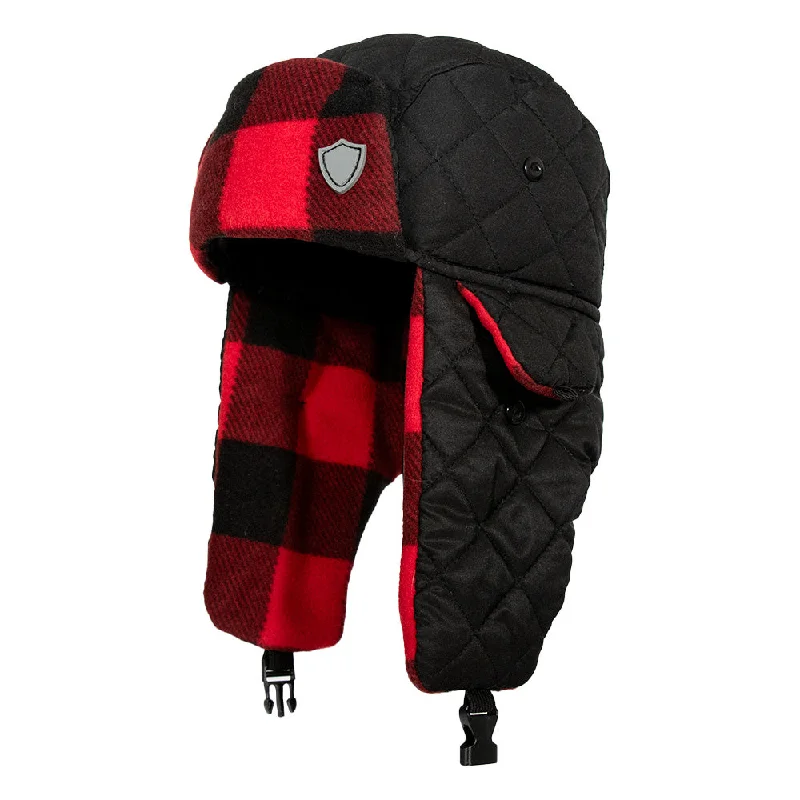 fly fishing gear for beginners Trapper Hat | Pilot | Lumberjack Red