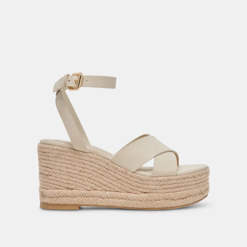 Best Casual Shoes For Sale TULANE WEDGES IVORY STELLA