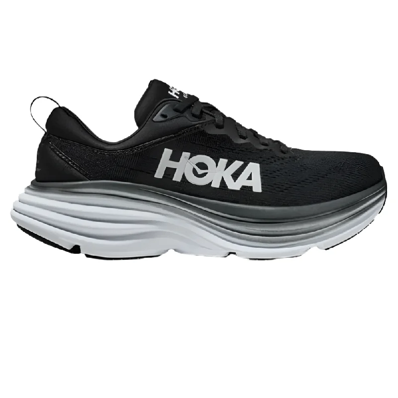 Hoka Women's Bondi 8 Black / White