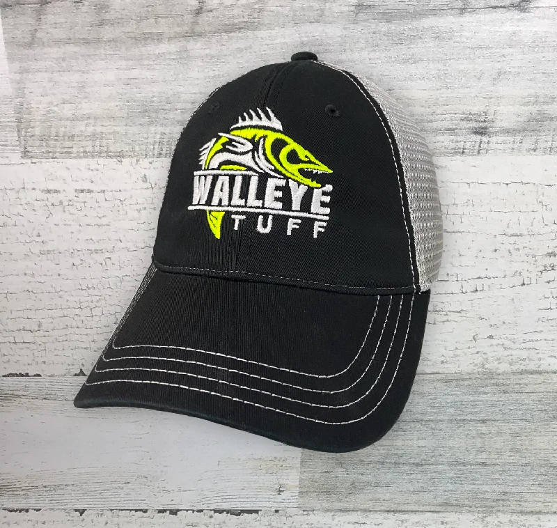 summer bass fishing tackle Walleye Tuff - Richardson Garment Washed Trucker Cap - Adjustable - Fishing Hat summer bass fishing tackle Walleye Tuff - Richardson Garment Washed Trucker Cap - Adjustable - Fishing Hat