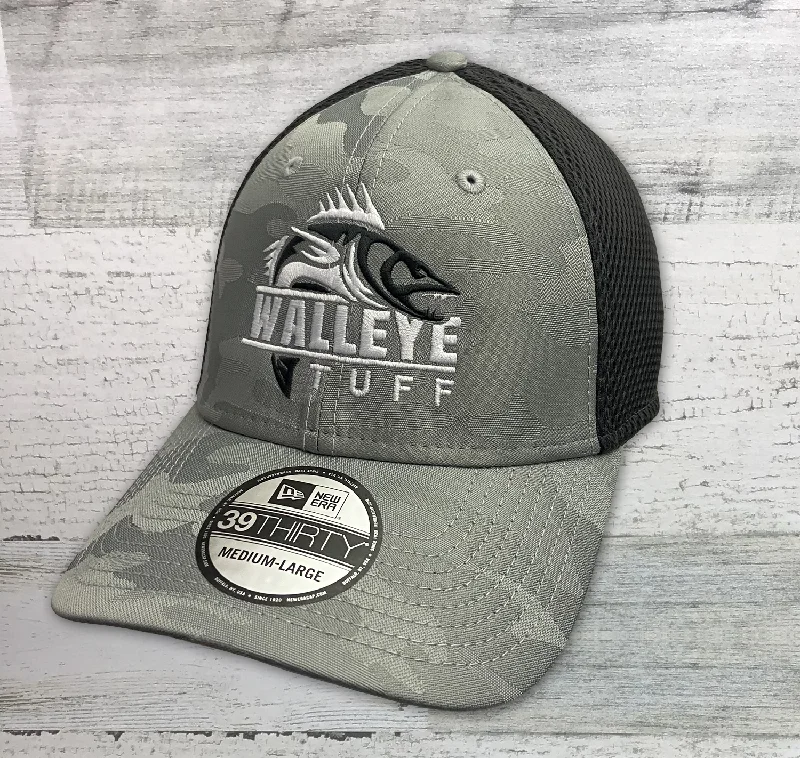 best treble hooks for crankbaits Walleye Tufff - Fishing Hat -  New Era ® Tonal Gray Camo Stretch Tech Mesh Cap
