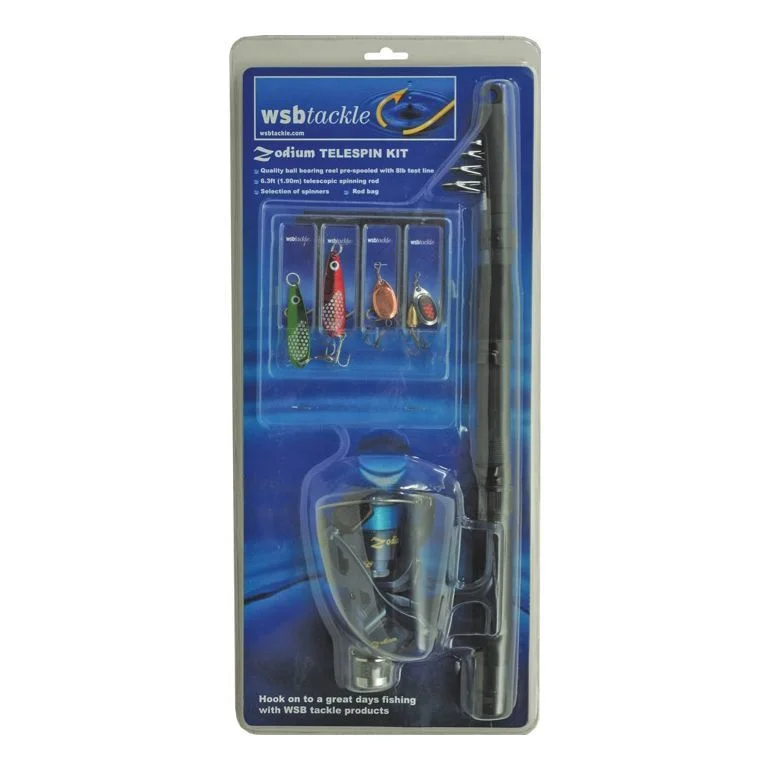 professional-grade fly tying scissors WSB ZODIUM TELESPIN KIT