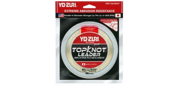 battery-powered fishing aerators Yo-Zuri Topknot Fluorocarbon Leaders | 27Mt / 30Yd | Clear |