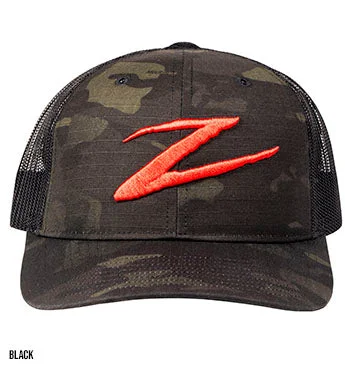 trout fishing rods and reels Z-Man Multicam Trucker HatZ Camo Trucker Hat