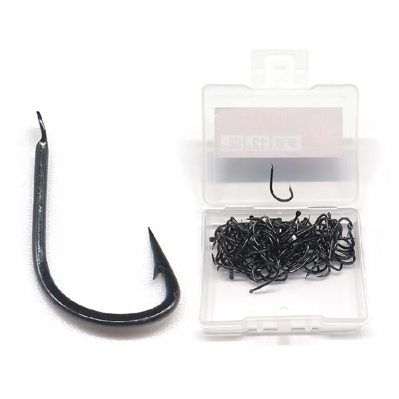 waterproof storage cases for lures 100 pcs high carbon steel Fishing hook Black YD Fishhook with size 1#-13# Fishing Hooks waterproof storage cases for lures 100 pcs high carbon steel Fishing hook Black YD Fishhook with size 1#-13# Fishing Hooks