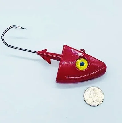 premium ice fishing tip-ups BTCT 16oz Shad Jighead