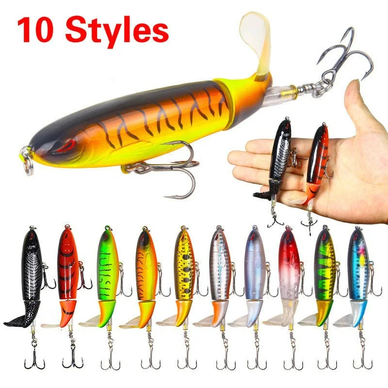 adjustable fishing vest waterproof Realistic Poper Fishing Lure