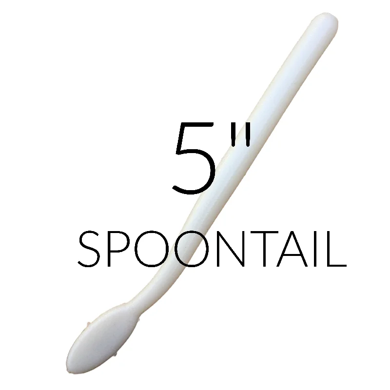 saltwater baitcasters with corrosion resistance 5" Spoon Tail Worm, 8 pack
