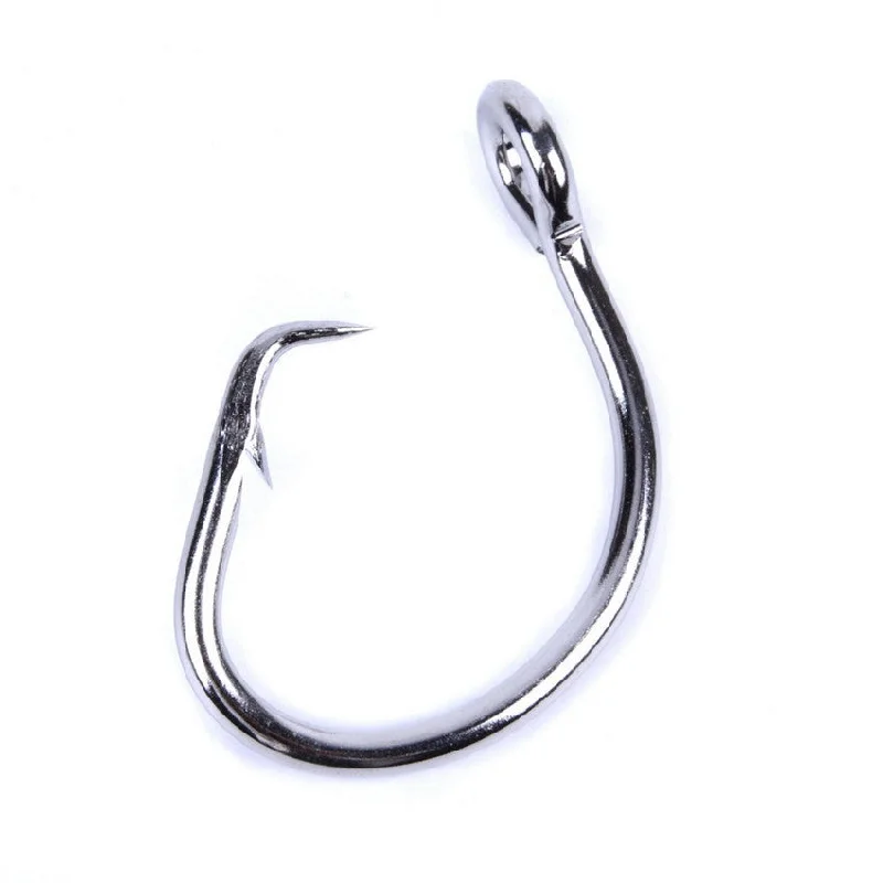 titanium leader wires for saltwater fishing 50pcs Circle Hook Size 13/0#-16/0# For Fishing Stainless steel Saltwater Fishhook Hooks Fishing Kits Tackle Treble Carp Hooks